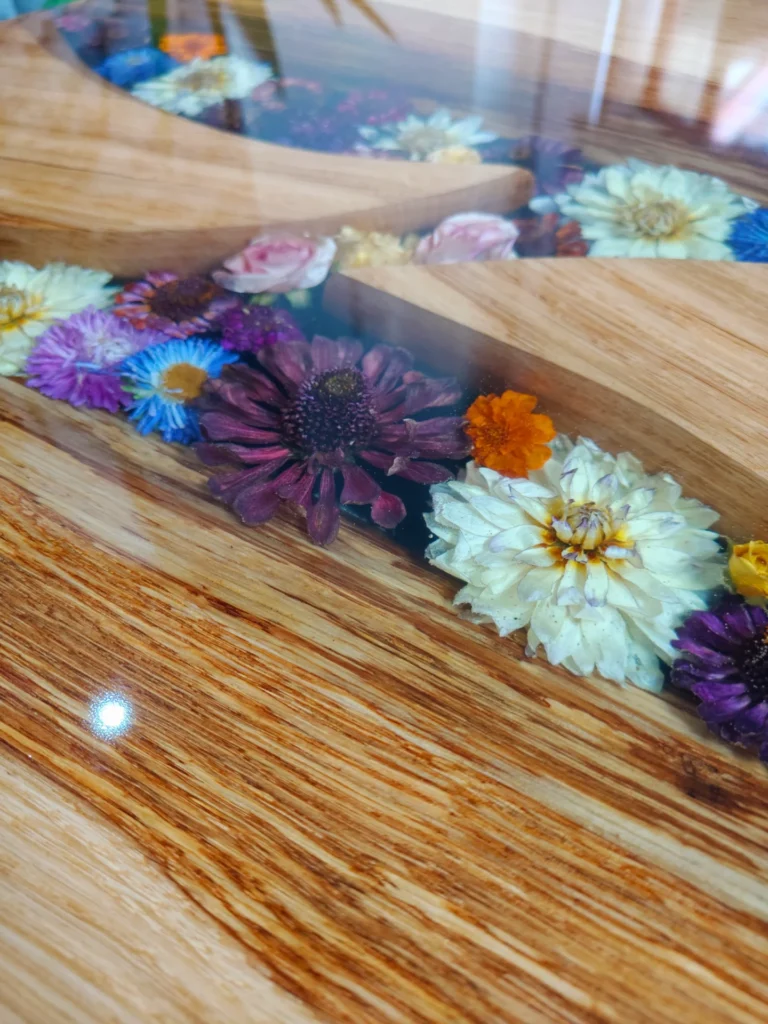 Bukiet Kwiatów w Żywicy