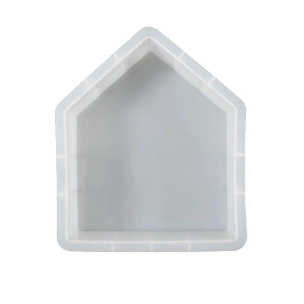 Silikonowa Forma Do Zalewania Suszonych Kwiatów Domek