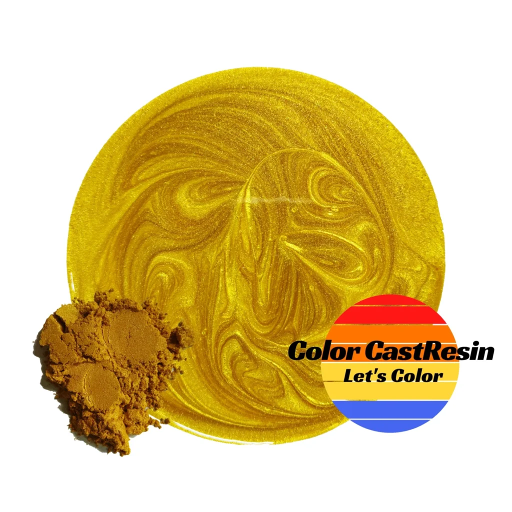 Barwnik Pigment do Żywicy Złoty Musztardowy ColorCastResin