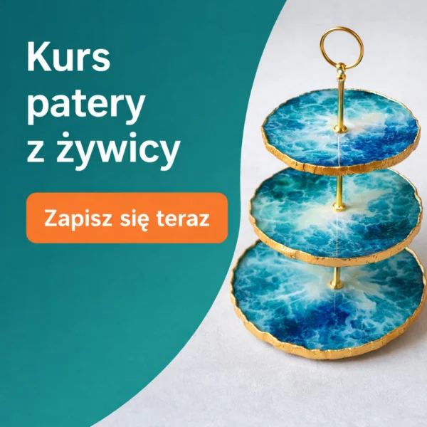 Patera z żywicy