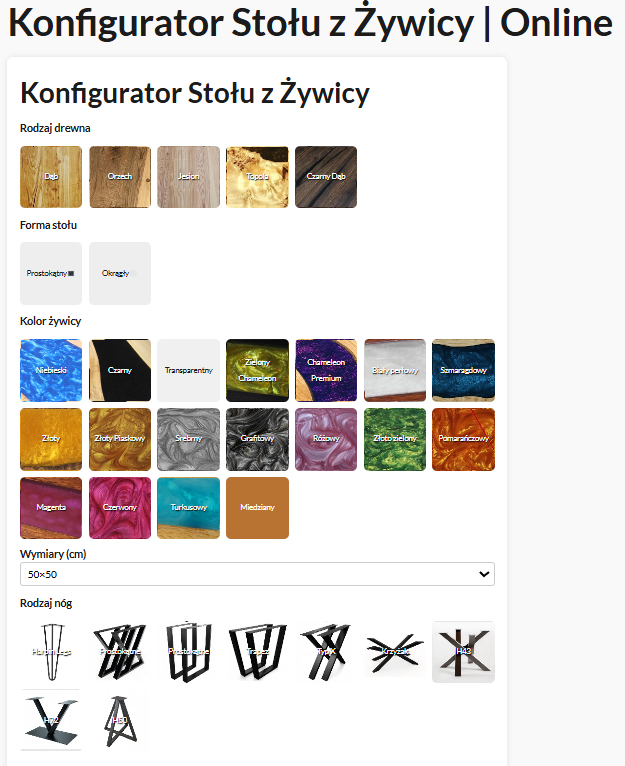 Narzędzia do pracy z żywicą epoksydową 3 Zaprojektuj swój wymarzony stół krok po kroku